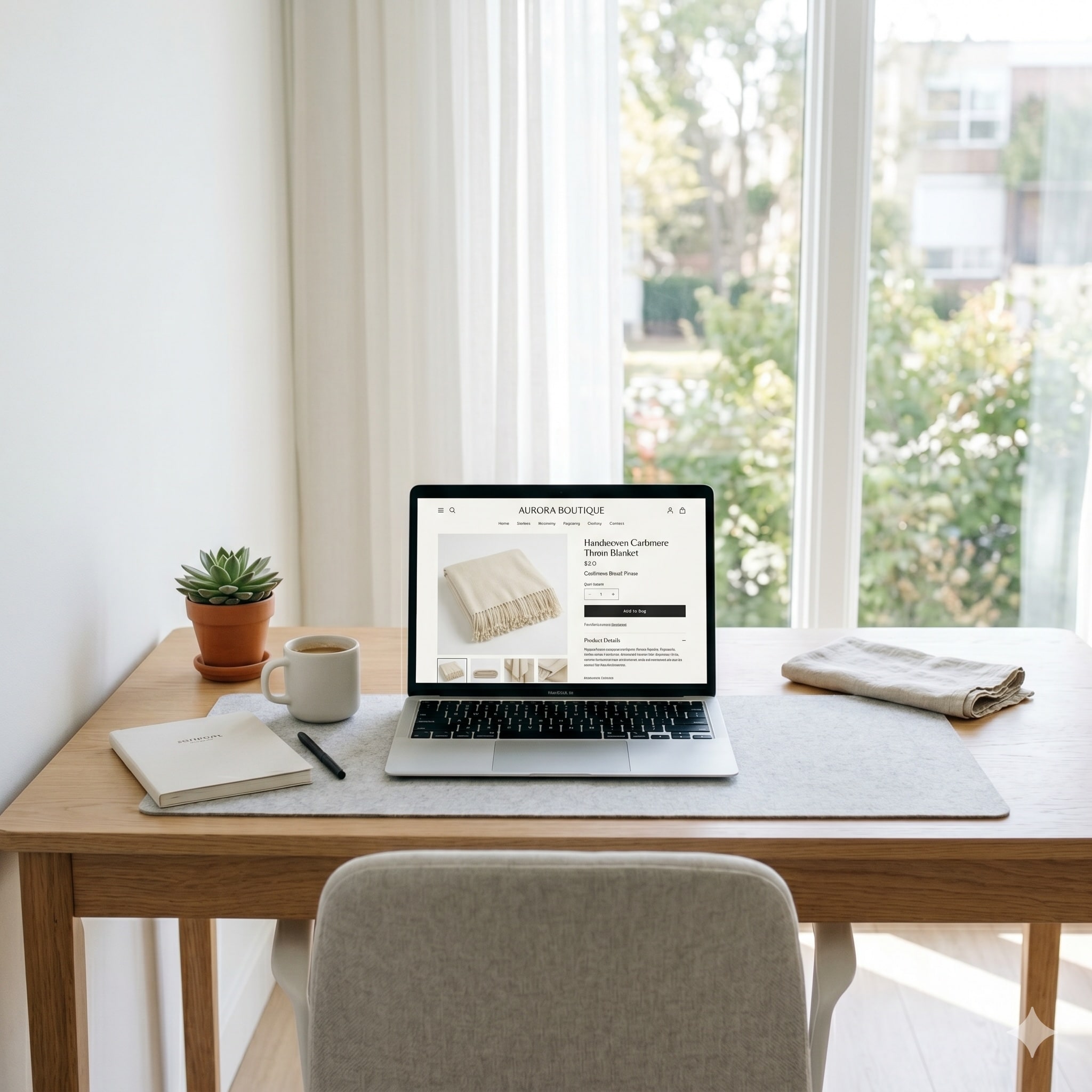 AI voice agent answering product information and FAQ questions on a website