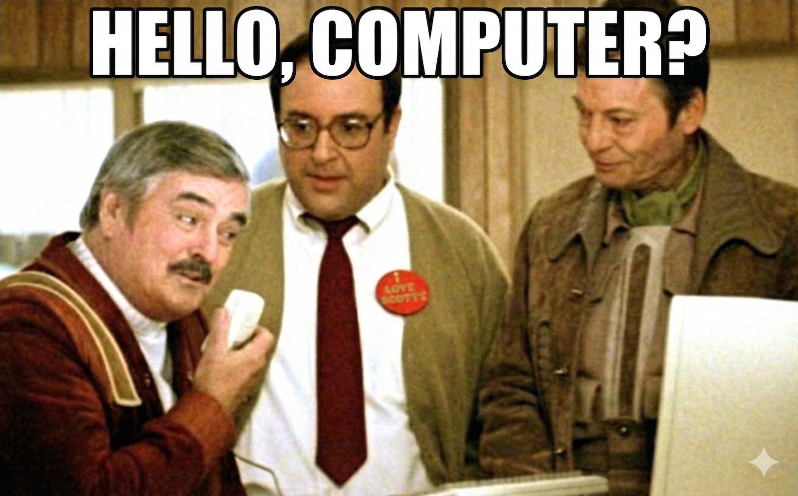 Scene from Star Trek