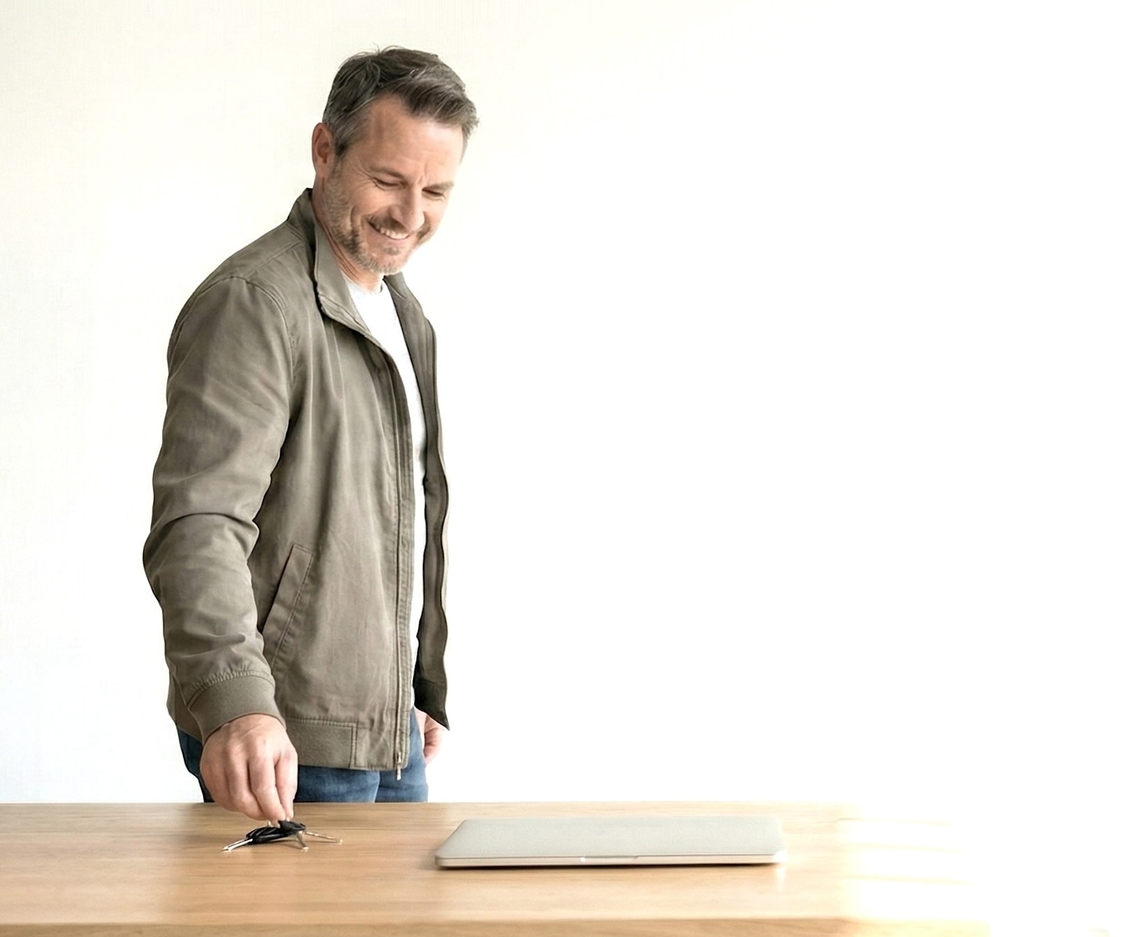 Customer interacting with AI voice agent